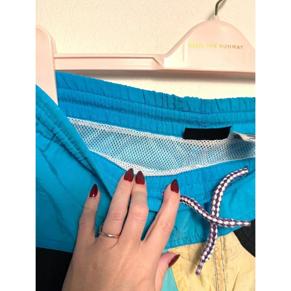 Vintage Retro Color Block Swim Trunks Vintage Retro Color Block Swim Trunks Boys